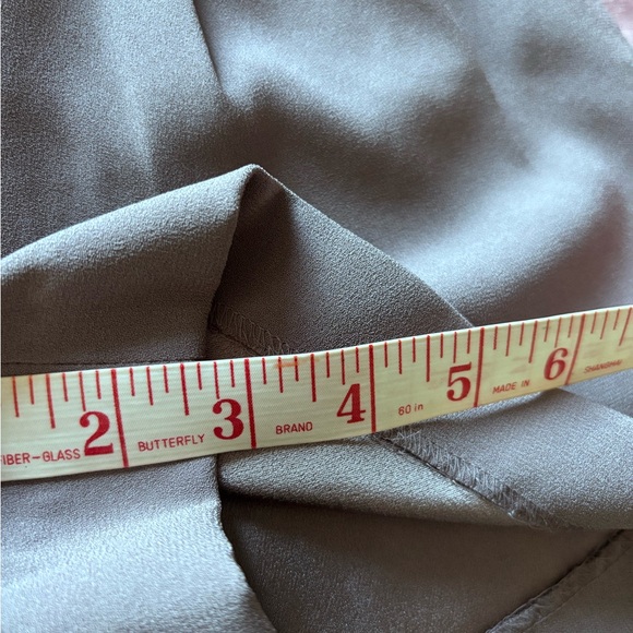 Babaton Pleated Mini Short in Deep Taupe - Picture 13 of 13